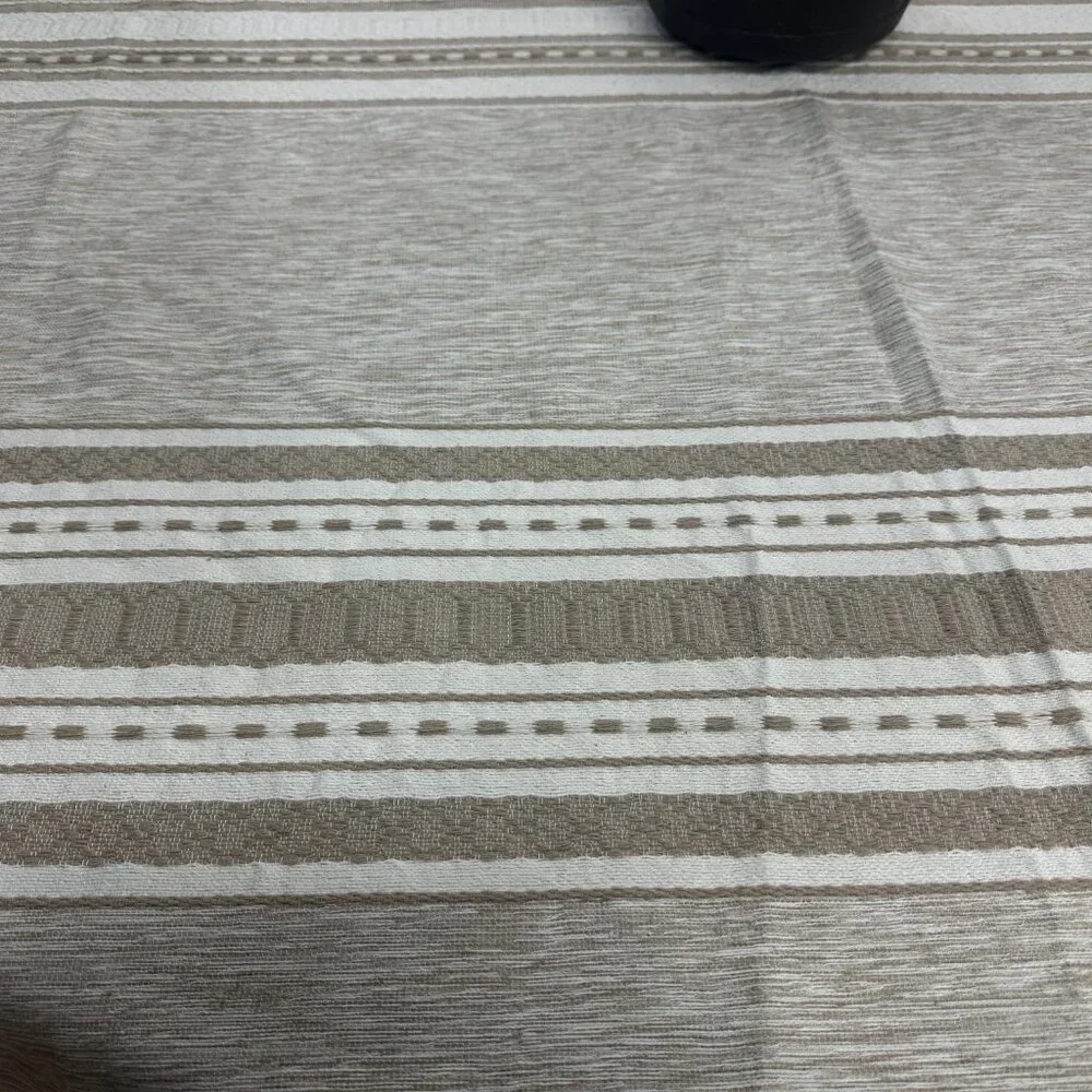 75'' Round Tablecloth from Oaxaca Mexico made with 100 % Handloom cotton fabric.